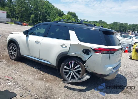 2024 Nissan Pathfinder Platinum 4Wd z USA, uszkodzony, nr VIN 5N1DR3DJ6RC246358